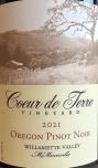 Coeur de Terre - Pinot Noir Renelle's 2022