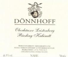 Dnnhoff - Oberhuser Leistenberg Riesling Kabinett 2023 (750ml) (750ml)