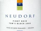 Neudorf - Toms Block Pinot Noir 2016