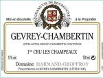 Domaine Harmand-Geoffroy - Gevrey-Chambertin 1er Cru Les Champeaux 2019