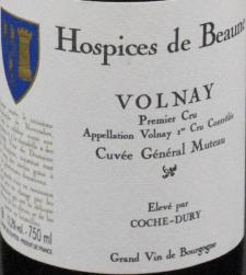 Domaine Jean-Franois Coche-Dury - Volnay 1er Cru Cuve Gnral Muteau 2018 (750ml) (750ml)
