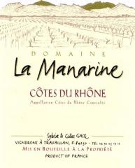 Domaine La Manarine - Ctes du Rhne 2022 (750ml) (750ml)