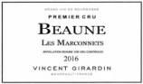 Vincent Girardin - Beaune 1er les Marconnets 2017
