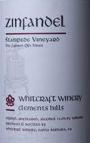 Whitcraft Winery - Zinfandel Clements Hill 2022 (750)